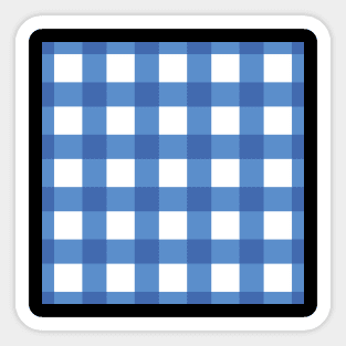 Checkerboard Blues Sticker